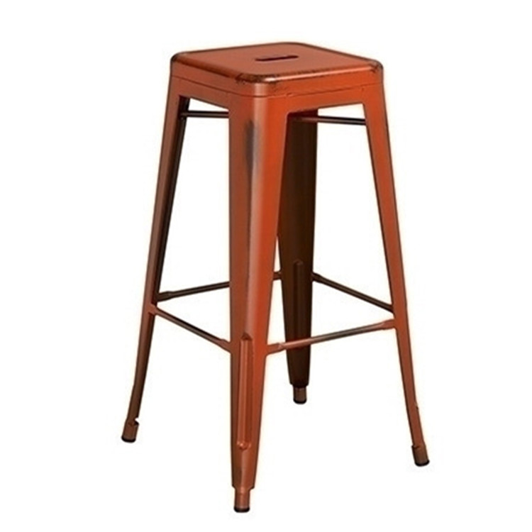 industrial bar stool chairs club counter stools retro high chair for coffee shop antique metal bar stool