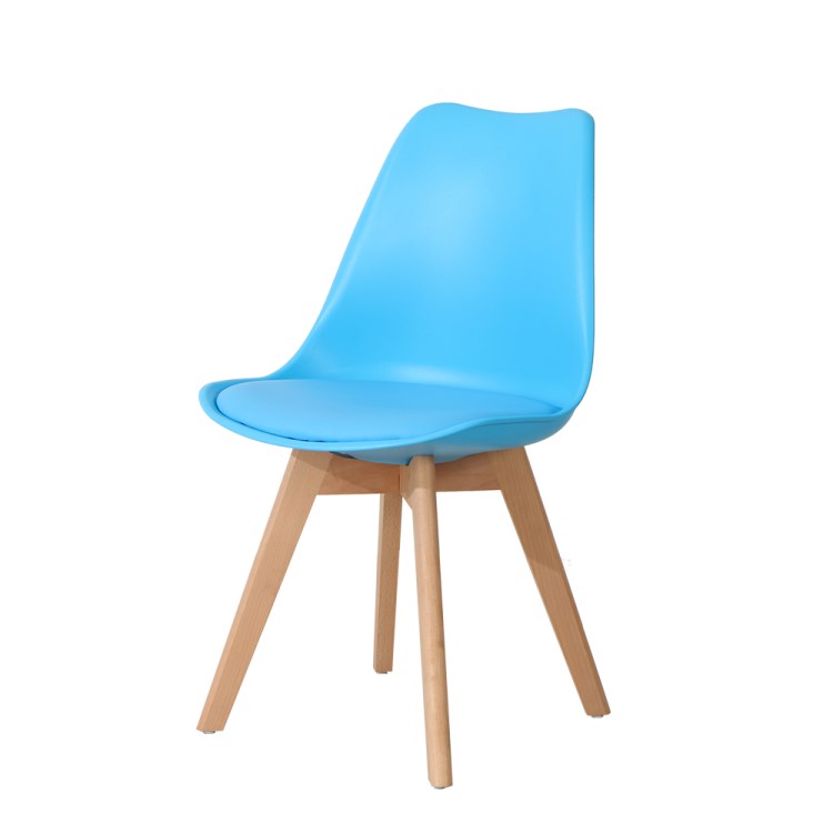 2022 best selling scandivian plastic dining chair modern tulip chair 